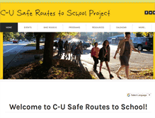 Tablet Screenshot of cu-srtsproject.com